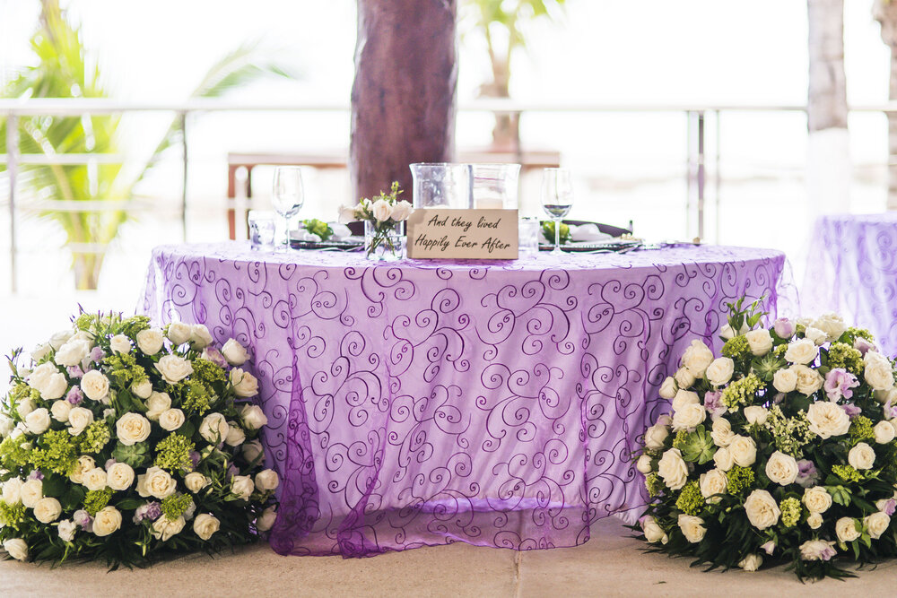 Cancún Wedding- Ed Dorado Royale Resort- Pharris Photography- Details- Reception- Tablescape