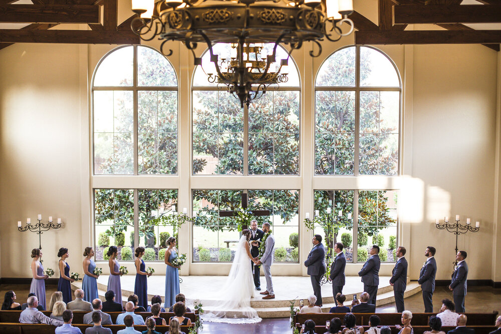 Dallas Wedding- Chapel at Ana Villa- Pharris Photography- Ceremony- Courtney + Eddie- The Altar