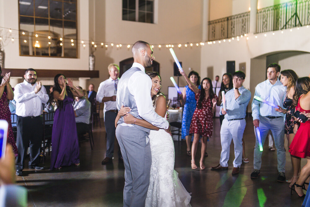 Dallas Wedding- Pharris Photography- Chapel at Ana Villa- Reception- Courtney + Eddie- Dance Floor