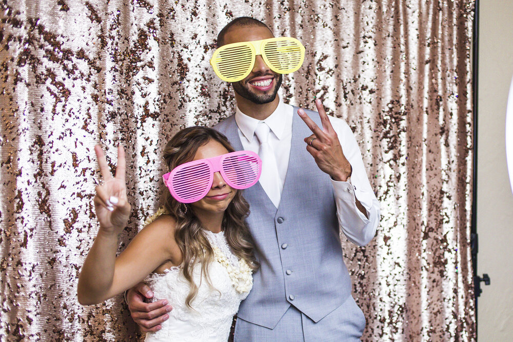 Dallas Wedding- Pharris Photography- Chapel at Ana Villa- Reception- Courtney + Eddie- Photo Booth