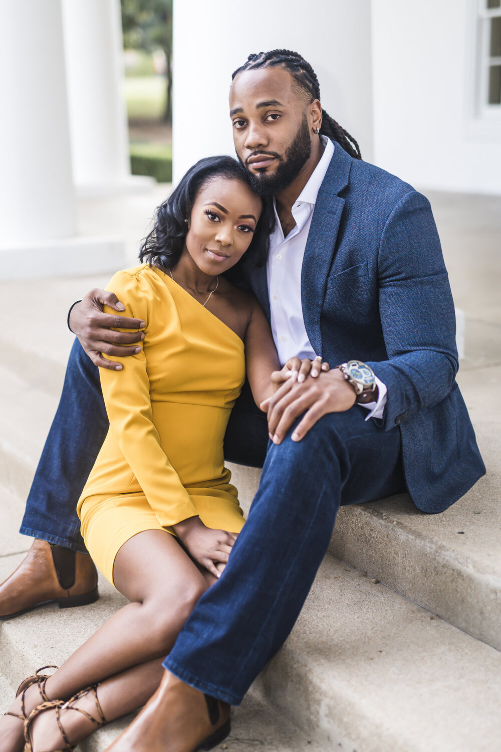 Dallas Engagement- Pharris Photography- Engagement Session- Arlington Hall- Jordan + Joshua