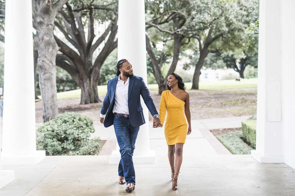 Dallas Engagement- Pharris Photography- Engagement Session- Arlington Hall- Jordan + Joshua