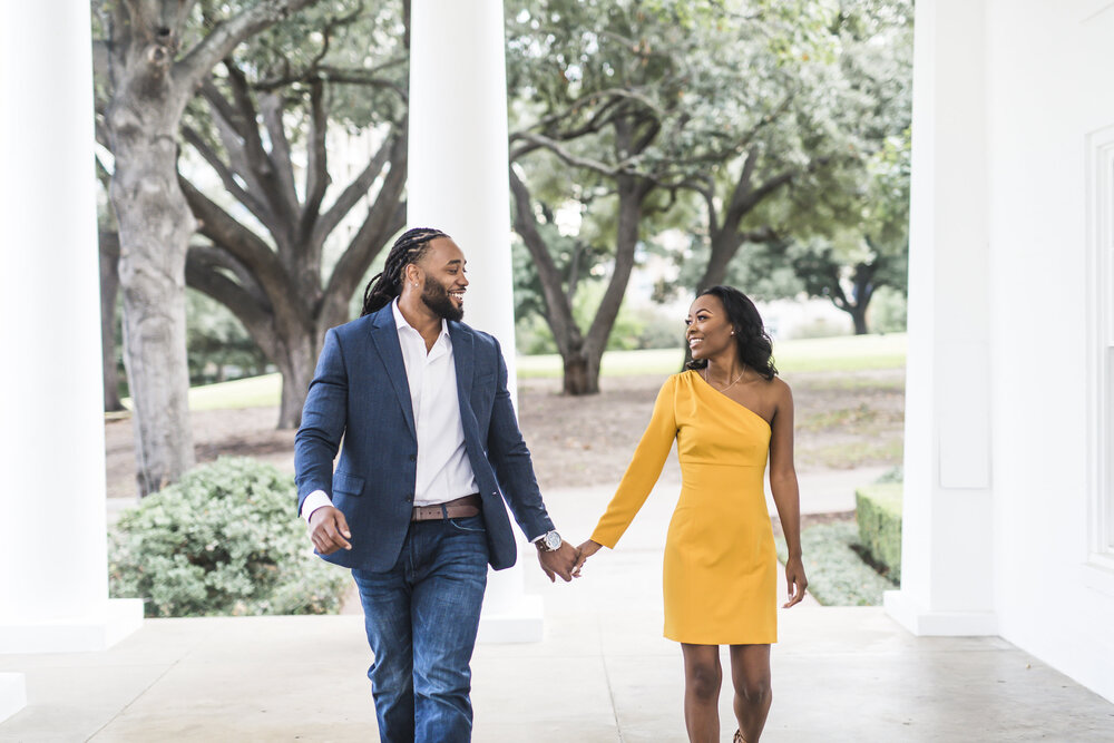 Dallas Engagement- Pharris Photography- Engagement Session- Arlington Hall- Jordan + Joshua