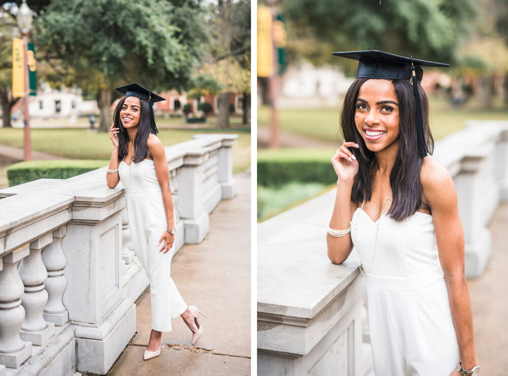 Pharris Photography- Graduation Session- Grad Portraits- Baylor University- Waco- Kennedy Dendy