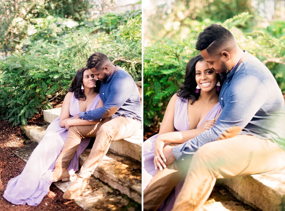 Dallas Engagement- Pharris Photography- Engagement Session- Dallas Arboretum and Botanical Gardens- Alexiss + Chaz