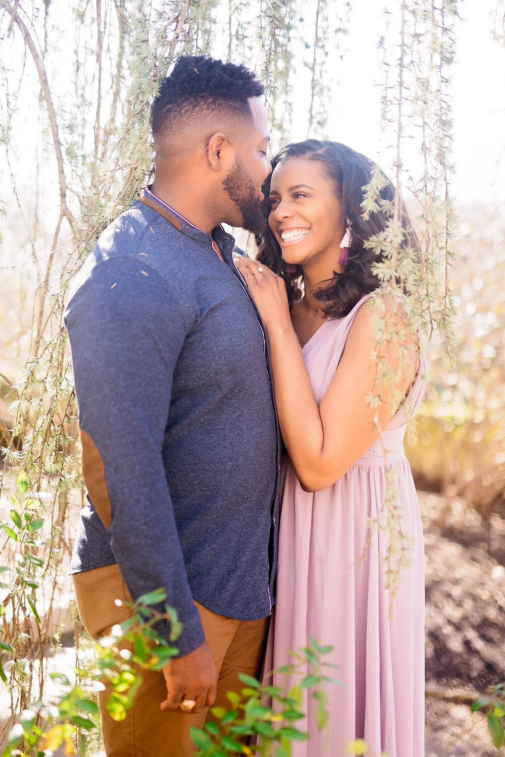 Dallas Engagement- Pharris Photography- Engagement Session- Dallas Arboretum and Botanical Gardens- Alexiss + Chaz