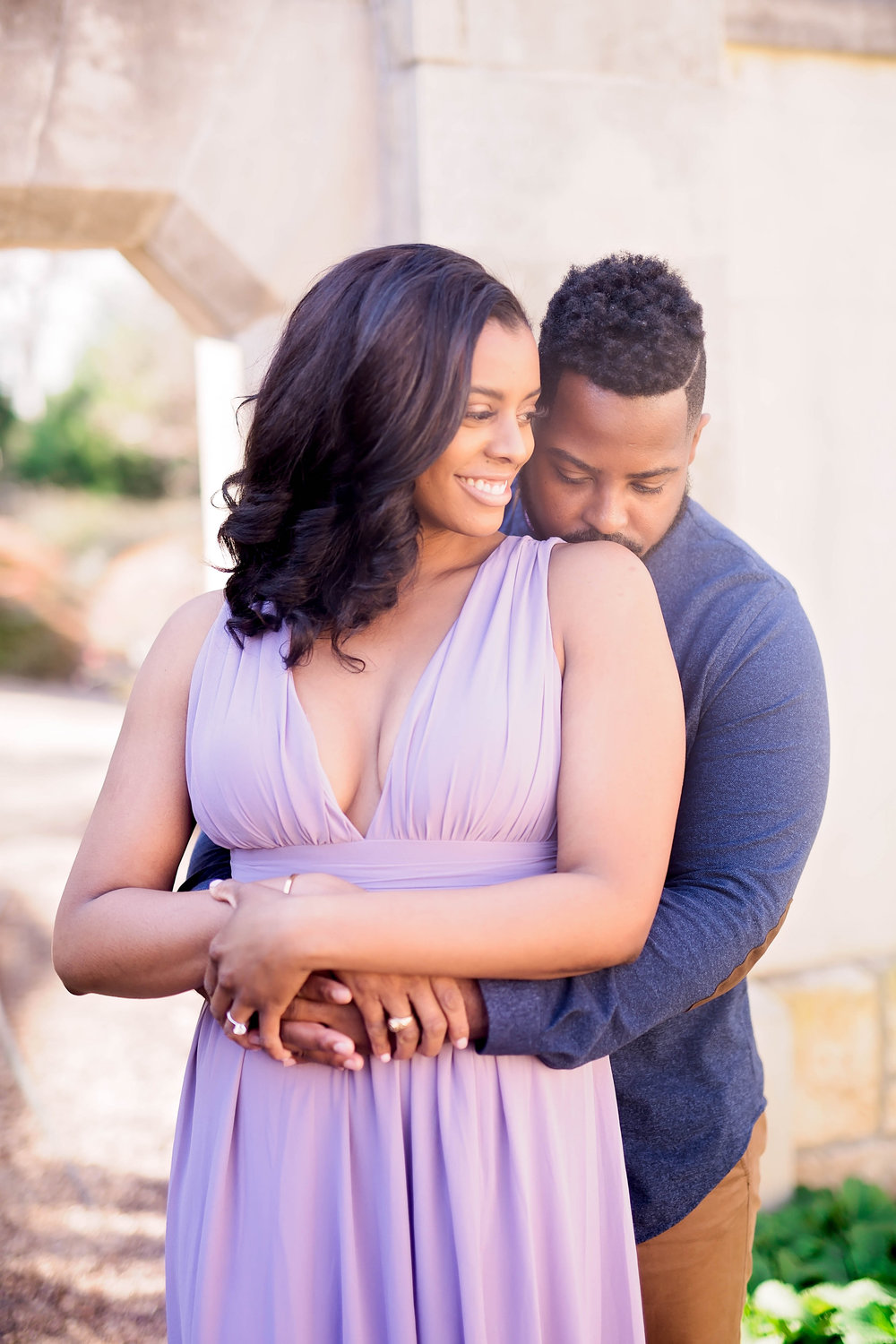 Dallas Engagement- Pharris Photography- Engagement Session- Dallas Arboretum and Botanical Gardens- Alexiss + Chaz