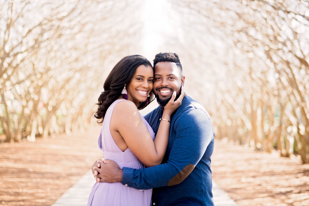 Dallas Engagement- Pharris Photography- Engagement Session- Dallas Arboretum and Botanical Gardens- Alexiss + Chaz