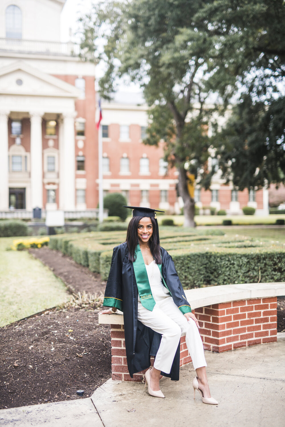 Kennedy Dendy | Graduation Session at Baylor University in Waco, TX