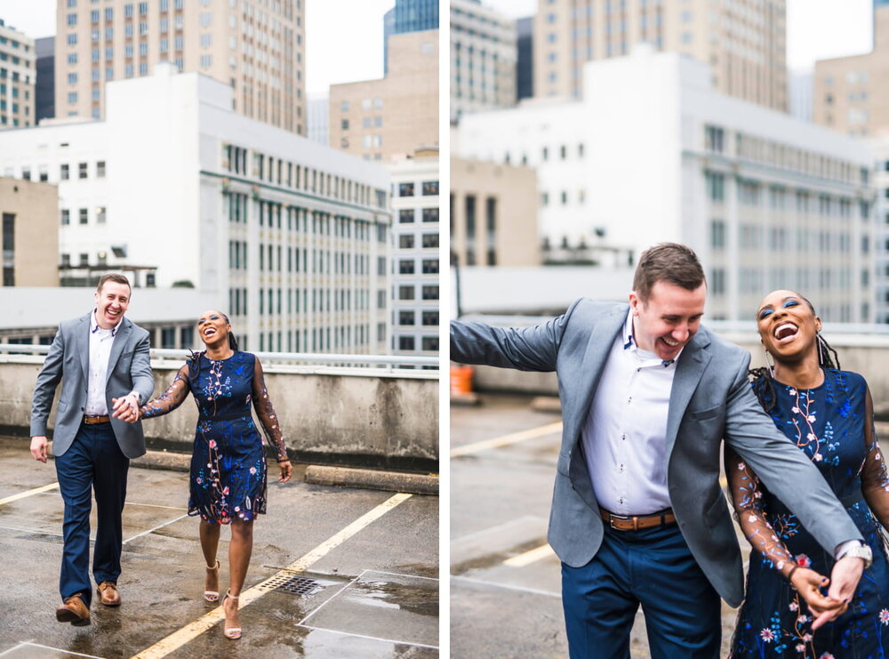 Houston Engagement- Pharris Photography- Engagement Session- Downtown Houston- Jalissa + Drew