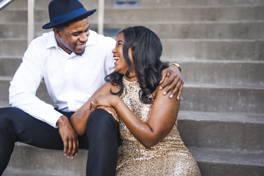 Dallas Engagement- Pharris Photography- Engagement Session- Winspear- Opera- House- Ashley + Blake