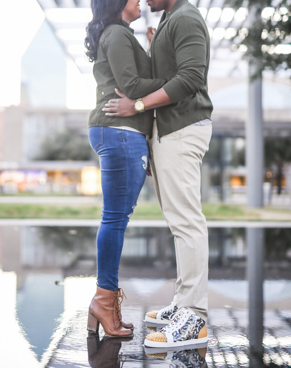 Dallas Engagement- Pharris Photography- Engagement Session- Winspear- Opera- House- Ashley + Blake