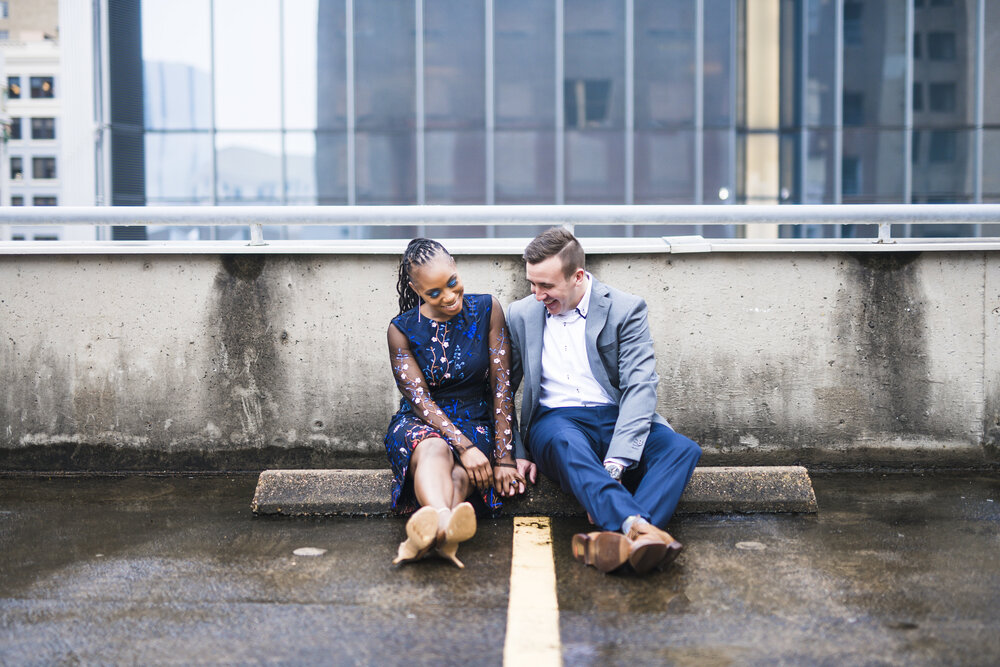 Houston Engagement- Pharris Photography- Engagement Session- Downtown Houston- Jalissa + Drew