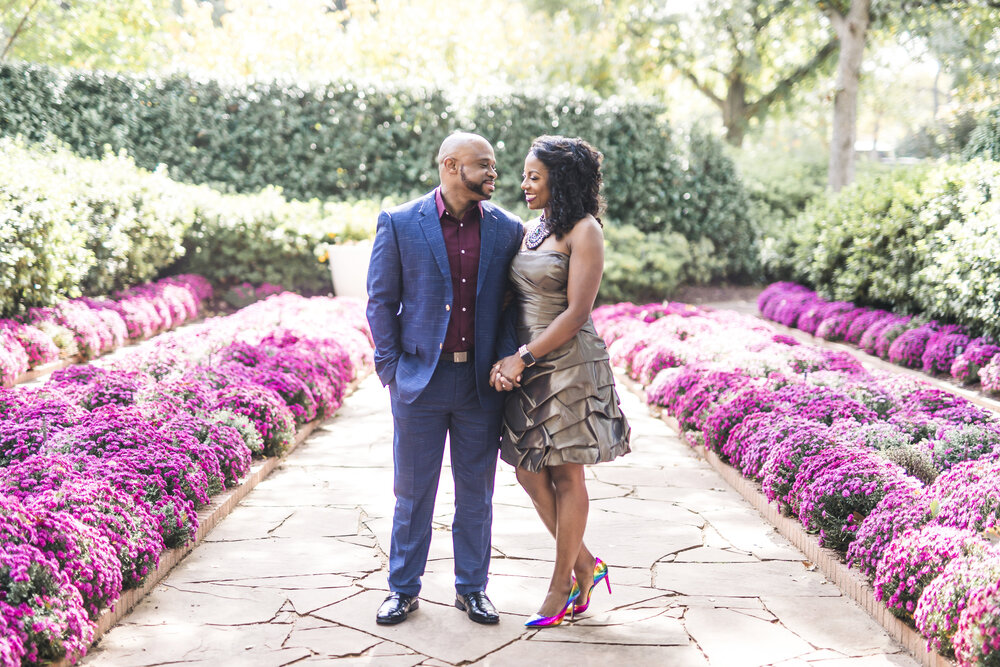 Pharris Photography- Anniversary Session- Dallas Arboretum and Botanical Gardens- LaTrece