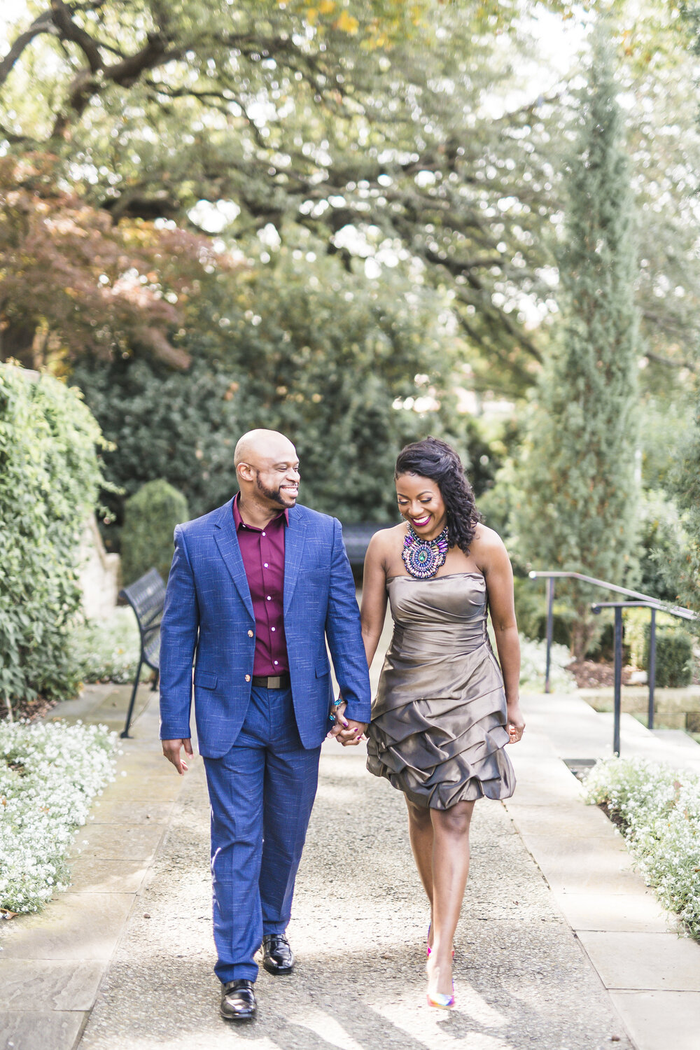 Pharris Photography- Anniversary Session- Dallas Arboretum and Botanical Gardens- LaTrece