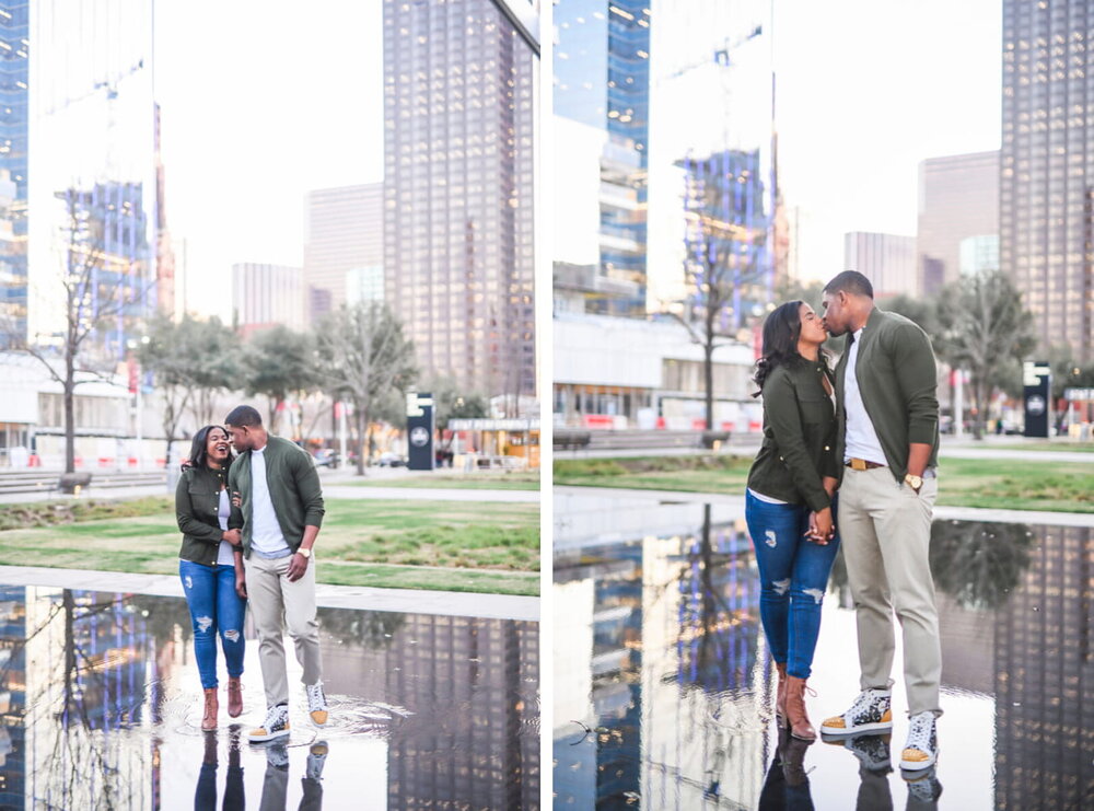 Dallas Engagement- Pharris Photography- Engagement Session- Winspear- Opera- House- Ashley + Blake