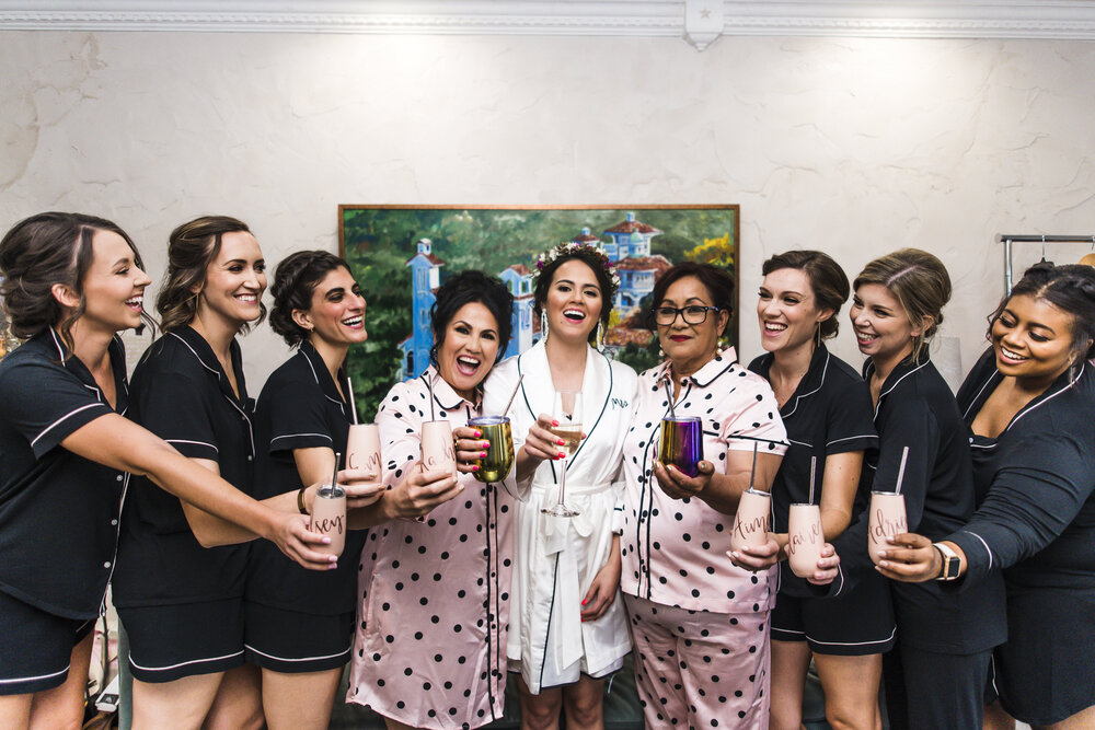 Jonestown Wedding- Villa Antonia- Pharris Photography- Getting Ready- Phil + Laura- Bridesmaids