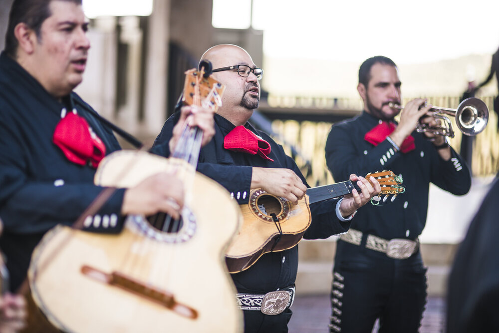 Jonestown Wedding- Villa Antonia- Pharris Photography- Ceremony- Phil + Laura- Mariachi Band 