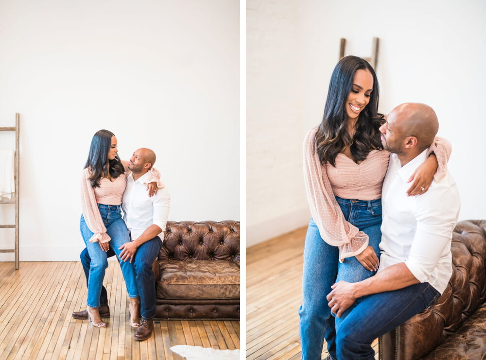 Houston Engagement- Pharris Photography- Engagement- Session- Leych- Studio- Houston- Texas- Breana