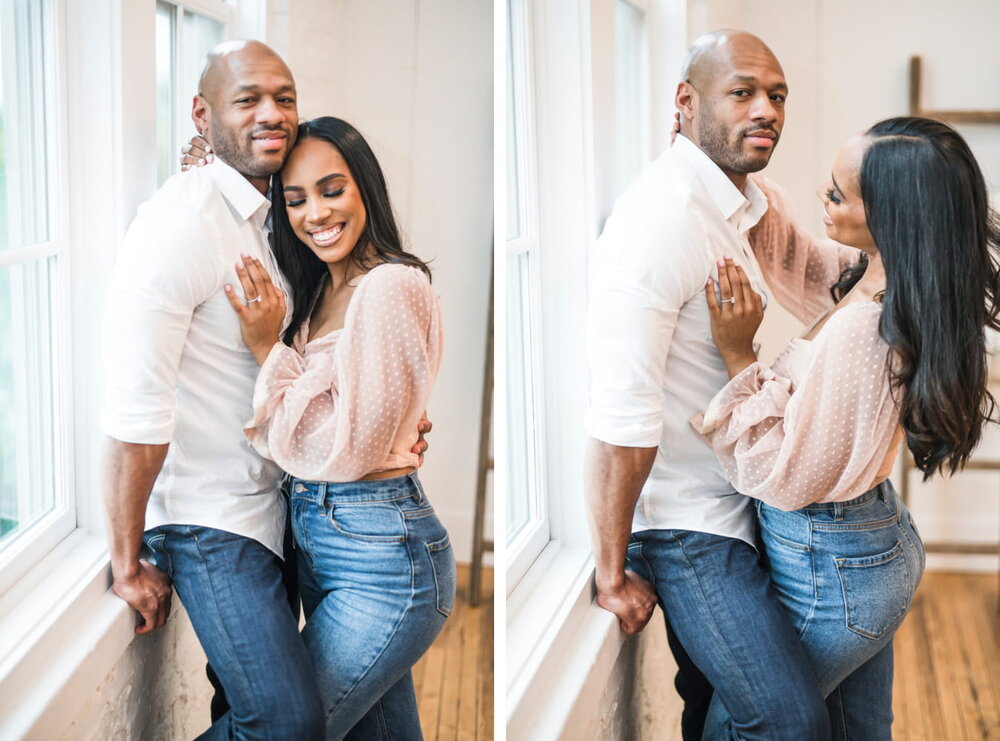 Houston Engagement- Pharris Photography- Engagement- Session- Leych- Studio- Houston- Texas- Breana