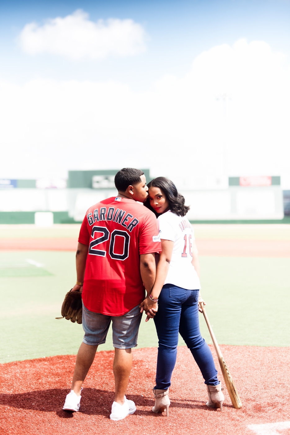 Houston Engagement- Pharris Photography- Engagement Session- Big League Dreams Parkway- Krystyn + Josh