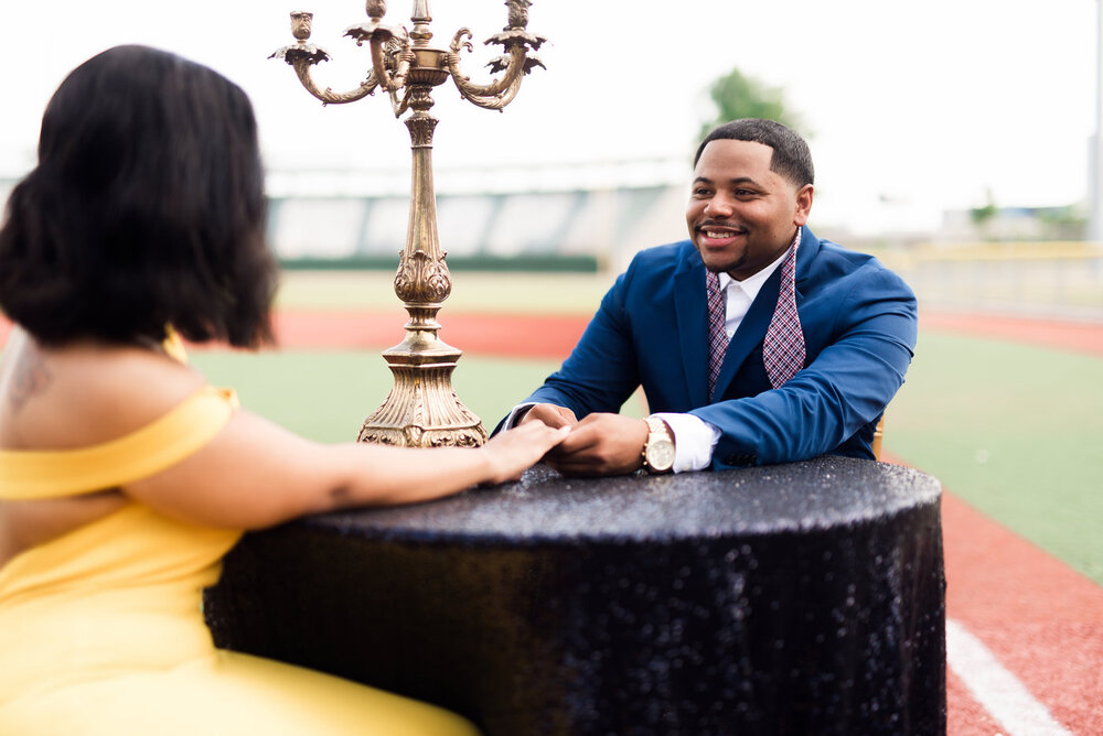 Houston Engagement- Pharris Photography- Engagement Session- Big League Dreams Parkway- Krystyn + Josh