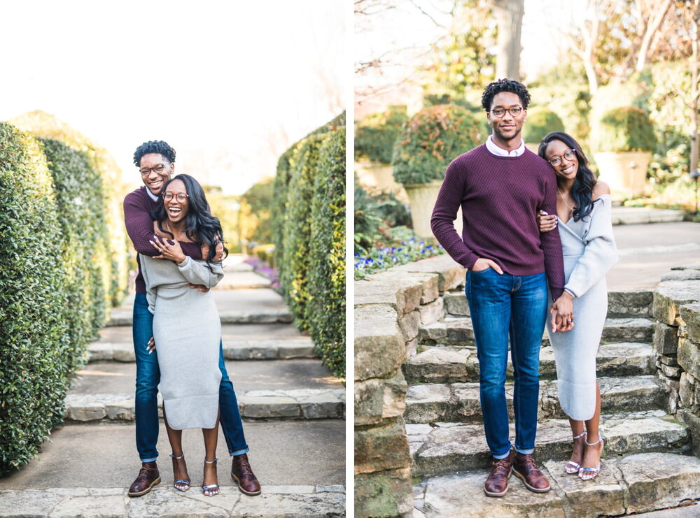 Pharris Photos-Engagement-Session-Dallas-Arboretum-and-Botanical-Gardens-Texas-Jacob + Kaiya