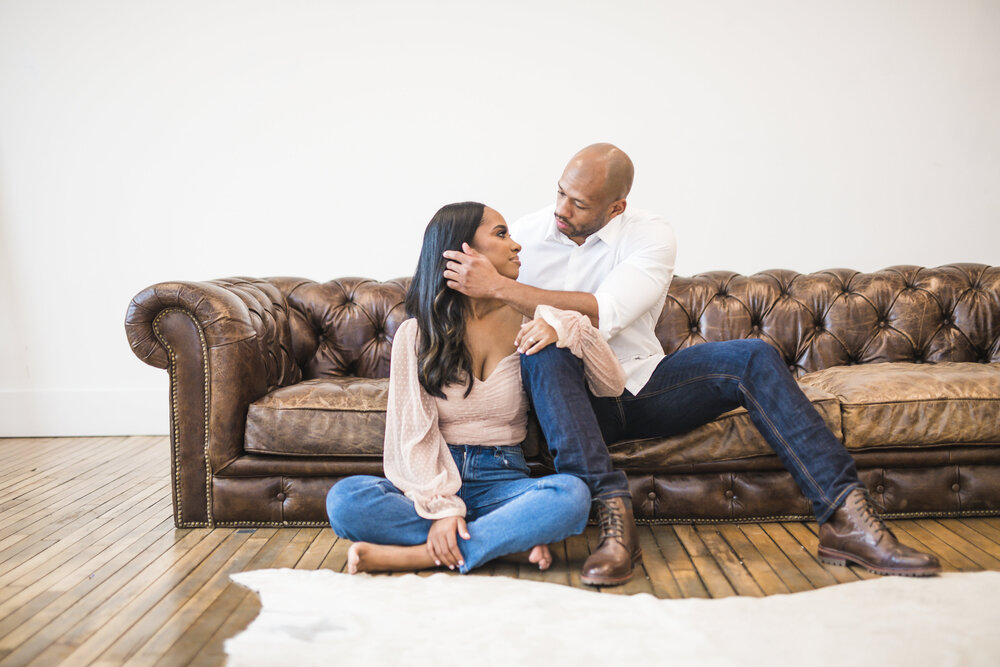 Houston Engagement- Pharris Photography- Engagement- Session- Leych- Studio- Houston- Texas- Breana