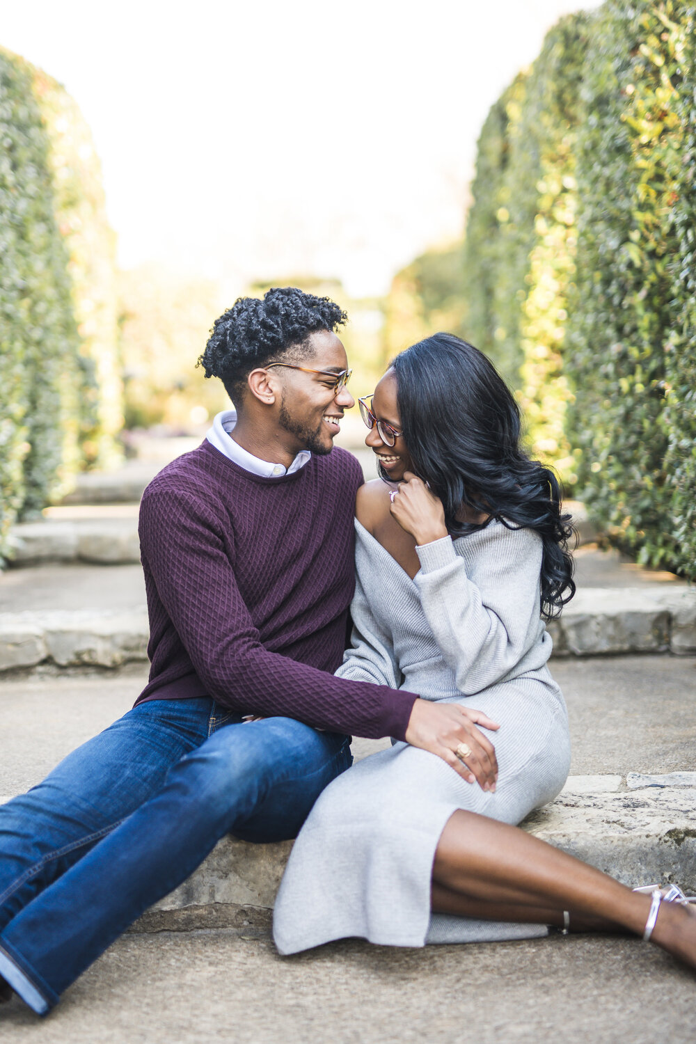 Pharris Photos-Engagement-Session-Dallas-Arboretum-and-Botanical-Gardens-Texas-Jacob + Kaiya