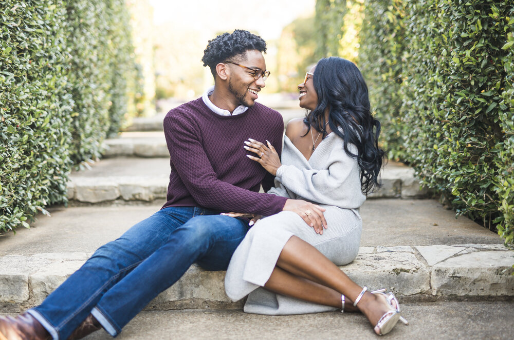 Pharris Photos-Engagement-Session-Dallas-Arboretum-and-Botanical-Gardens-Texas-Jacob + Kaiya