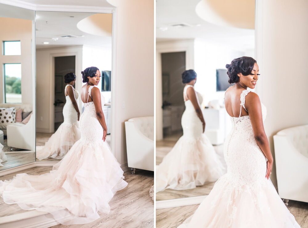 Dallas Wedding- Knotting Hill Place- Pharris Photography- Getting Ready- Alfred + Breanna -Bride