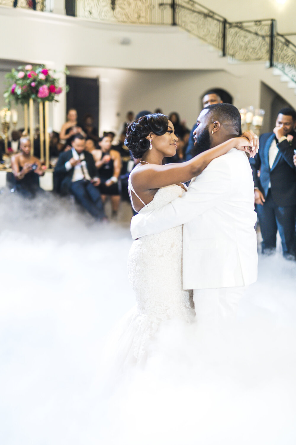 Dallas Wedding- Knotting Hill Place- Pharris Photography- Reception- Alfred + Breanna- Dance Floor- First Dance