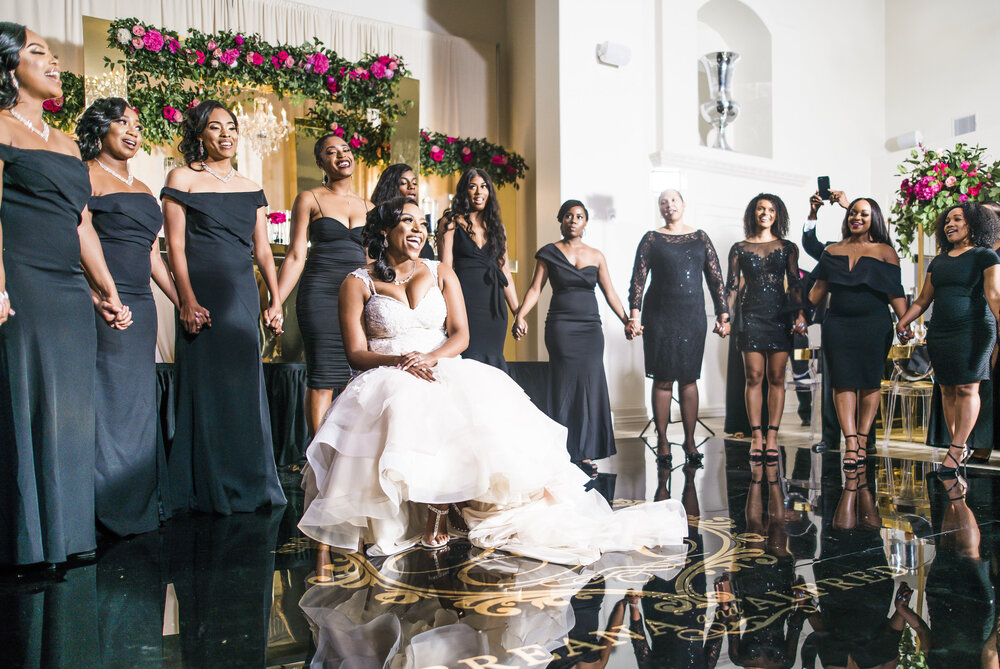 Dallas Wedding- Knotting Hill Place- Pharris Photography- Reception- Alfred + Breanna- Dance Floor- Wedding Stroll