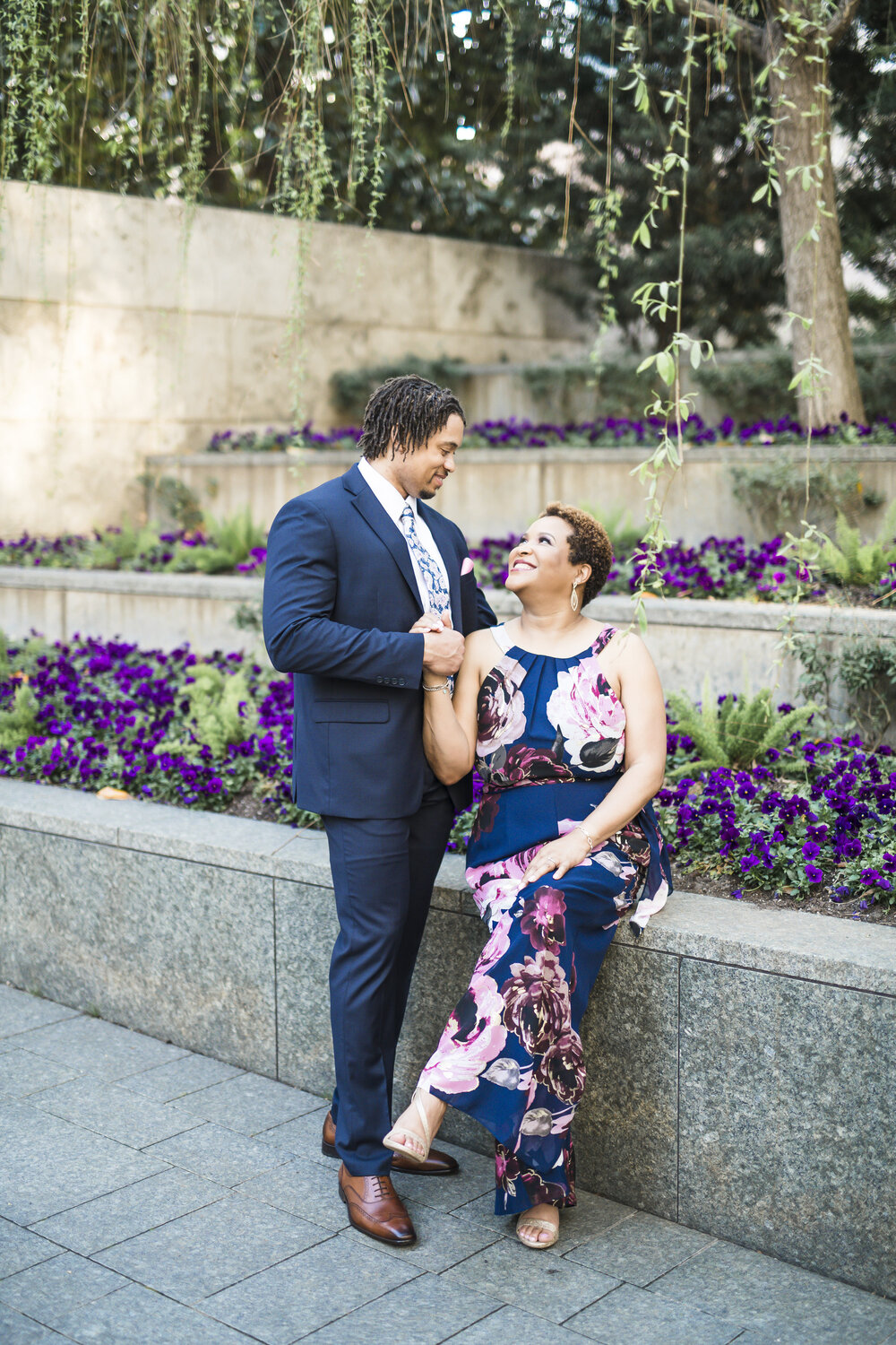 Dallas,TX Engagement- Pharris Photography- Engagement Session- Nasher Sculpture Garden-Danielle + JD