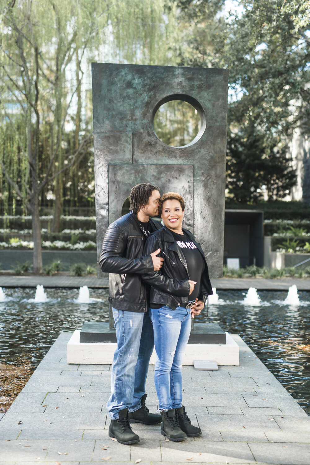 Dallas,TX Engagement- Pharris Photography- Engagement Session- Nasher Sculpture Garden-Danielle + JD