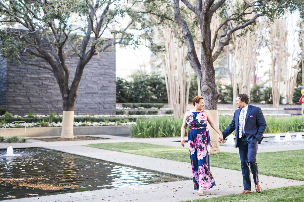 Dallas,TX Engagement- Pharris Photography- Engagement Session- Nasher Sculpture Garden-Danielle + JD