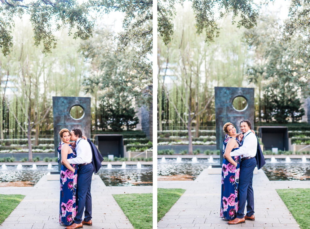 Dallas,TX Engagement- Pharris Photography- Engagement Session- Nasher Sculpture Garden-Danielle + JD