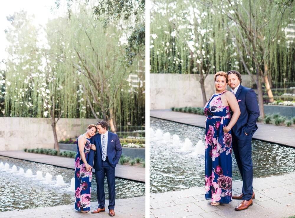 Dallas,TX Engagement- Pharris Photography- Engagement Session- Nasher Sculpture Garden-Danielle + JD