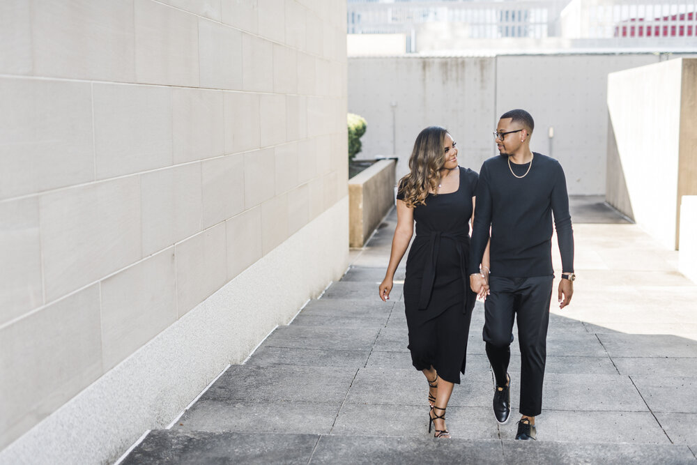 Dallas, TX Engagement- Pharris Photography- Engagement Session- Winspear Opera House-Chelsea+ Jevin