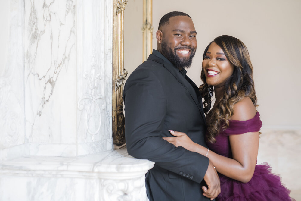 Houston, TX Engagement- Pharris Photography- Engagement Session- Chateau Cocomar- Aliah + Tyrone