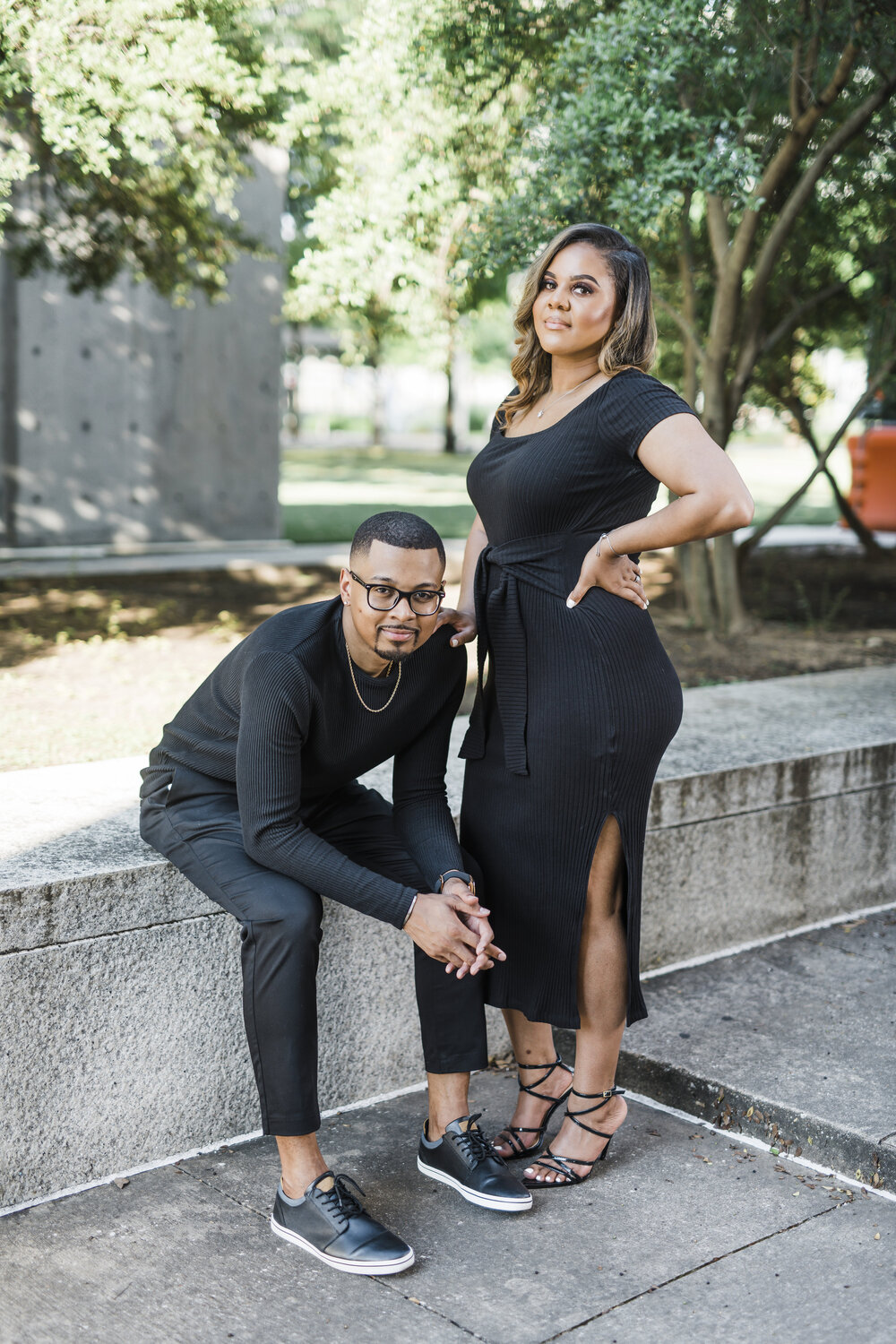 Dallas, TX Engagement- Pharris Photography- Engagement Session- Winspear Opera House-Chelsea+ Jevin