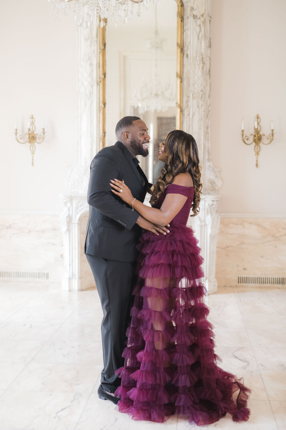 Houston, TX Engagement- Pharris Photography- Engagement Session- Chateau Cocomar- Aliah + Tyrone