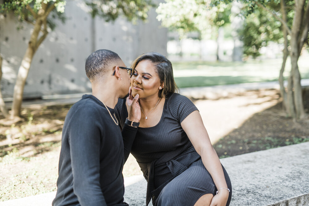 Dallas, TX Engagement- Pharris Photography- Engagement Session- Winspear Opera House-Chelsea+ Jevin