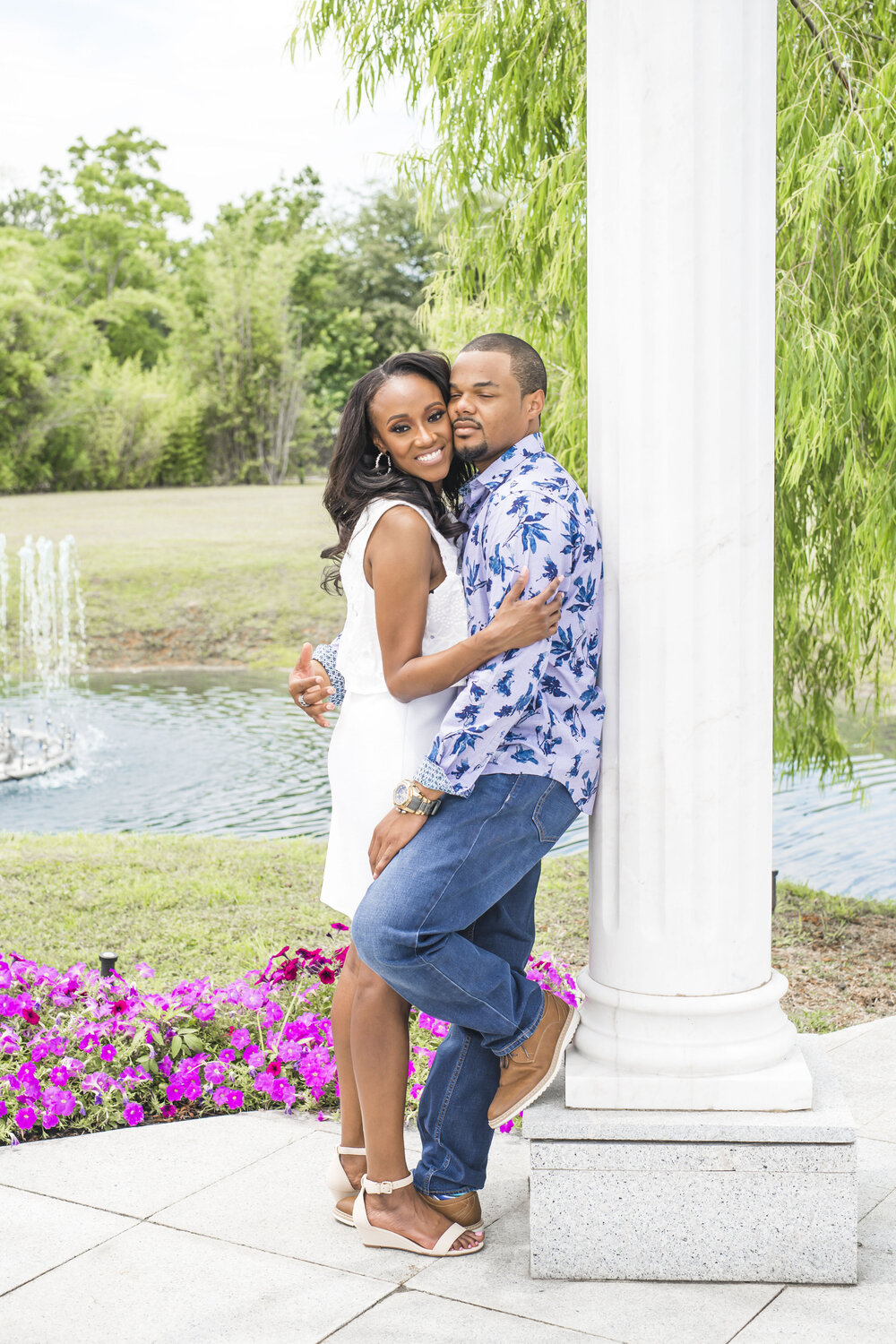 Houston, TX Engagement- Pharris Photography- Engagement Session-Sans Souci- Crystal + Tristan