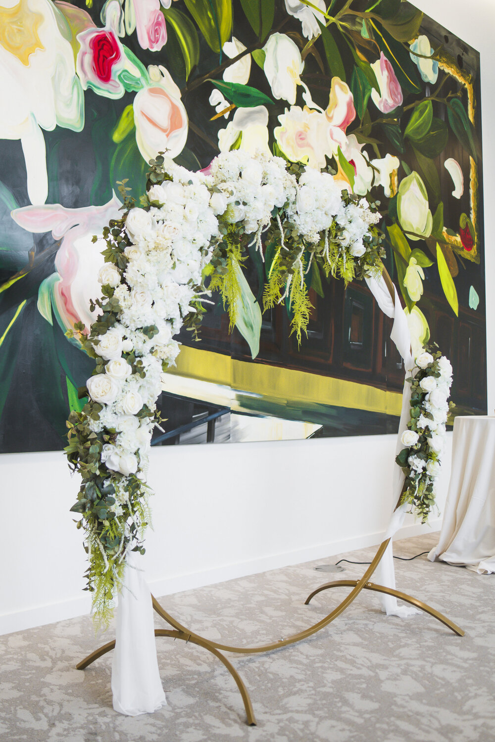 Dallas,TX Wedding- Hall Arts Hotel- Pharris Photography- Details- Chloe + Demetrius- Florals