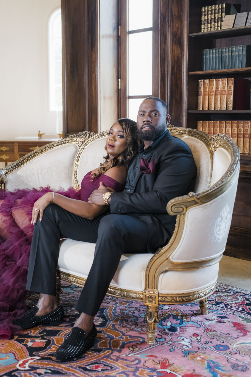 Houston, TX Engagement- Pharris Photography- Engagement Session- Chateau Cocomar- Aliah + Tyrone