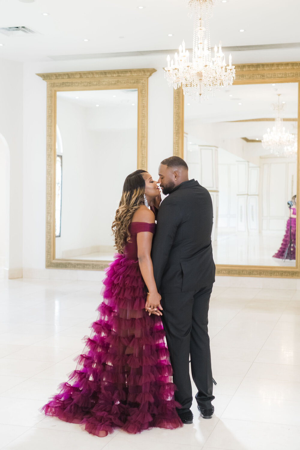 Houston, TX Engagement- Pharris Photography- Engagement Session- Chateau Cocomar- Aliah + Tyrone