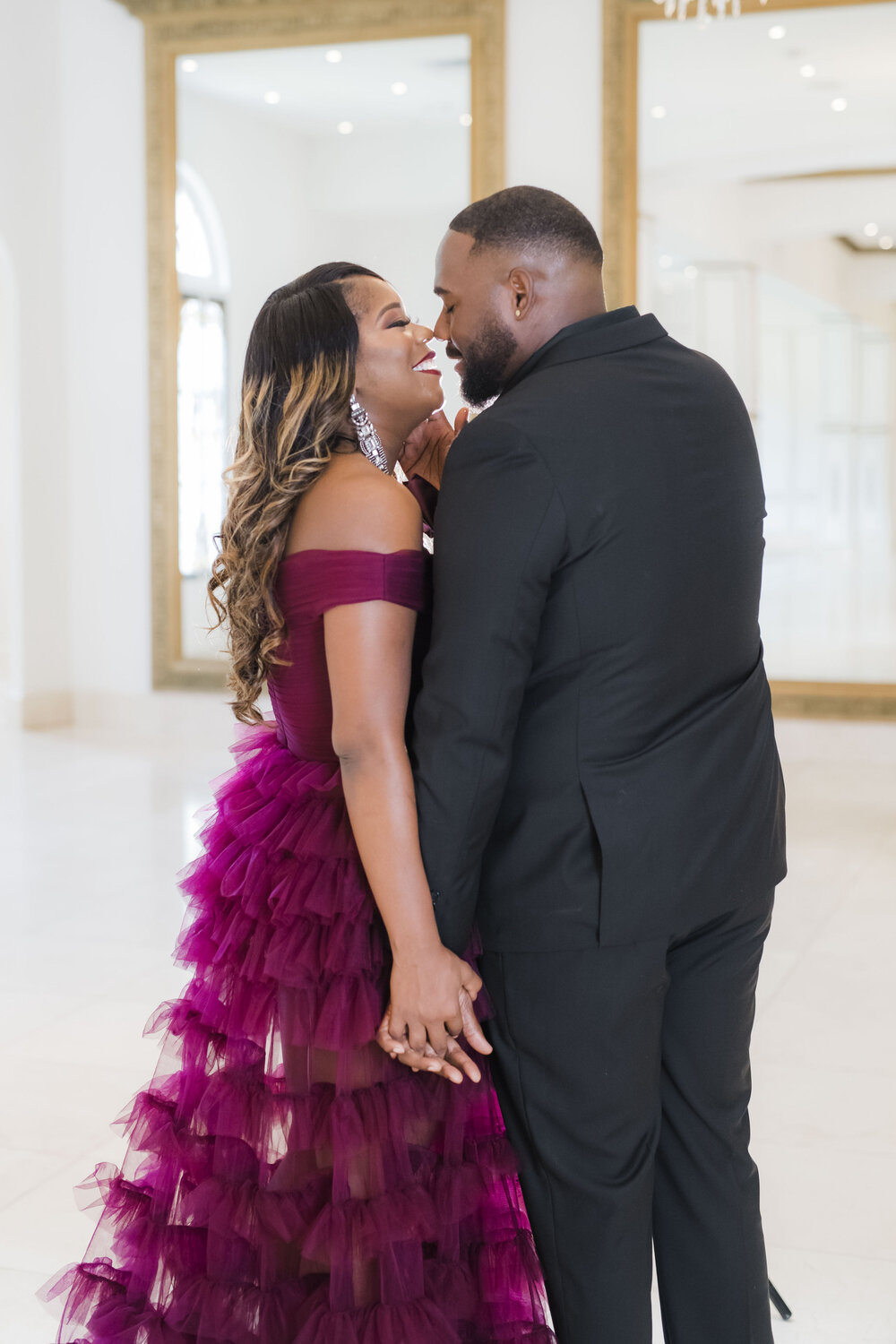 Houston, TX Engagement- Pharris Photography- Engagement Session- Chateau Cocomar- Aliah + Tyrone