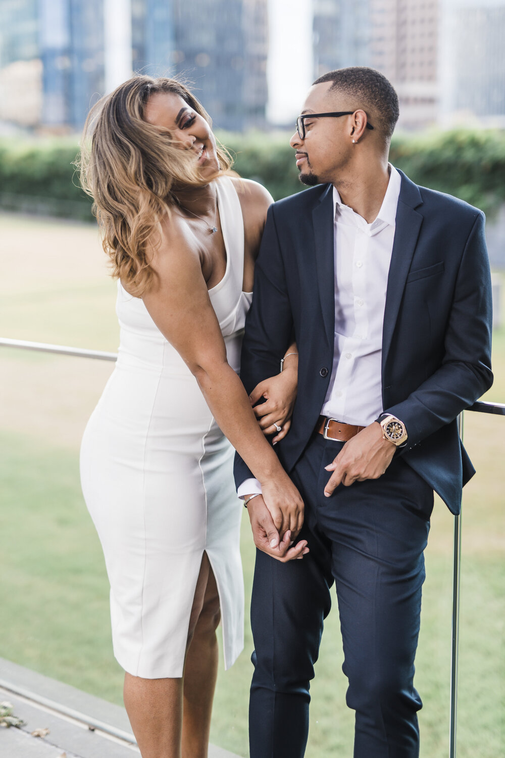 Dallas, TX Engagement- Pharris Photography- Engagement Session- Winspear Opera House-Chelsea+ Jevin