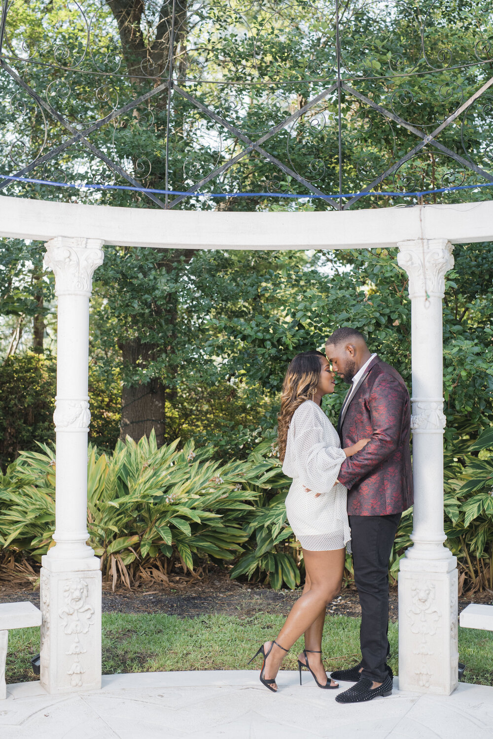 Houston, TX Engagement- Pharris Photography- Engagement Session- Chateau Cocomar- Aliah + Tyrone